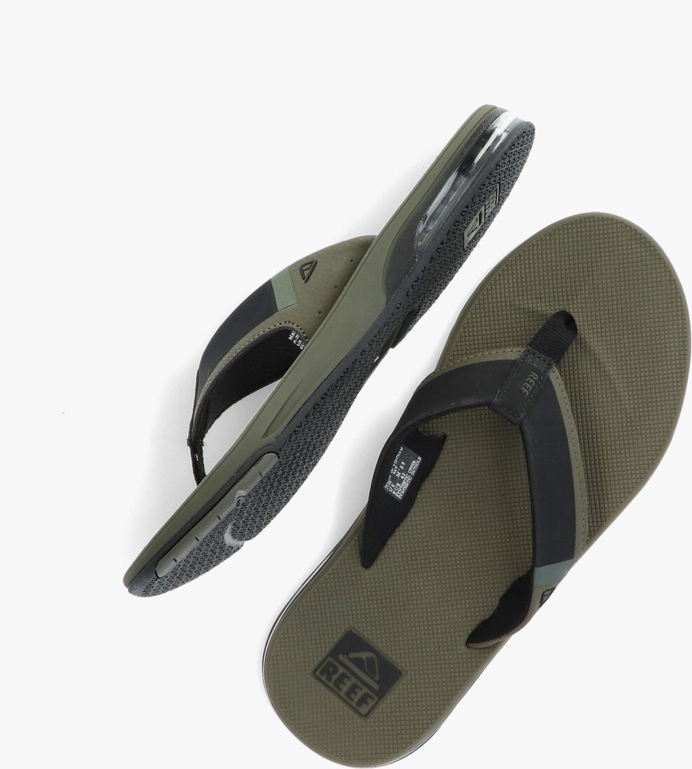 REEF groene reef teenslippers fanning