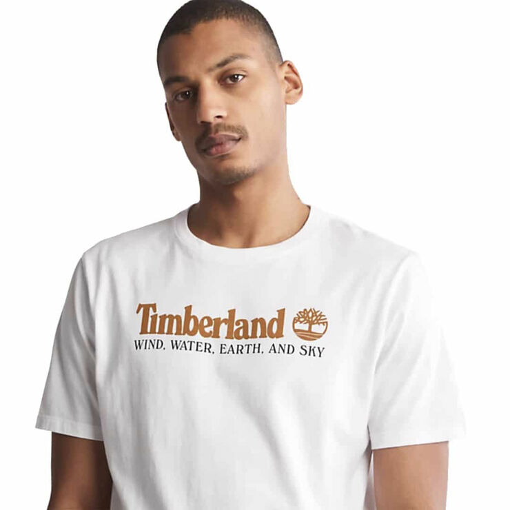 TIMBERLAND wwes front tee White