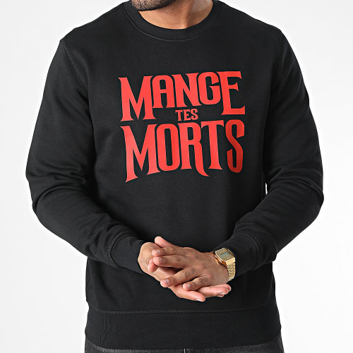 Sweat Crewneck MTM Noir Rouge