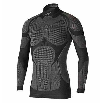 Maillot Technique Alpinestars RIDE TECH TOP LS WINTER - Noir / Gris
