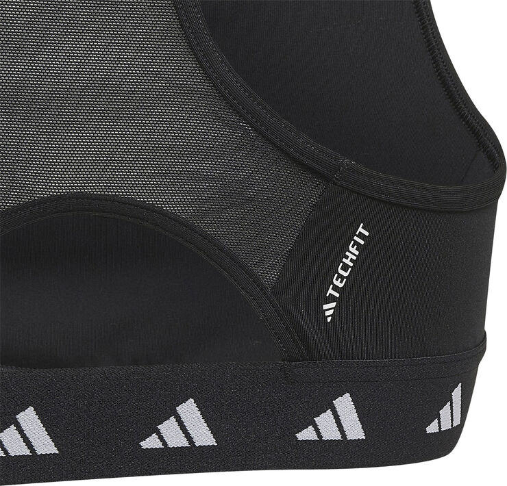 adidas AEROREADY Techfit sports bh Sort