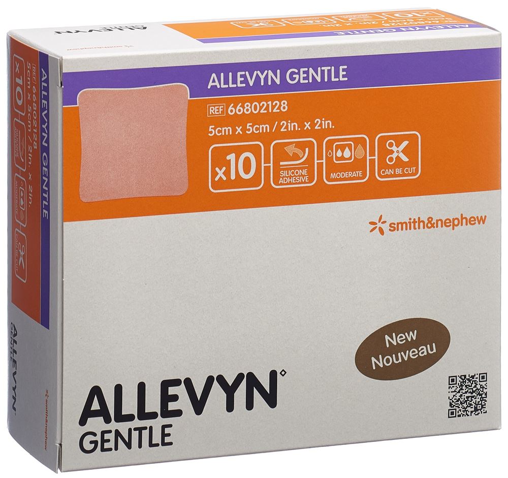 ALLEVYN Wundverband 5x5cm 10 Stk