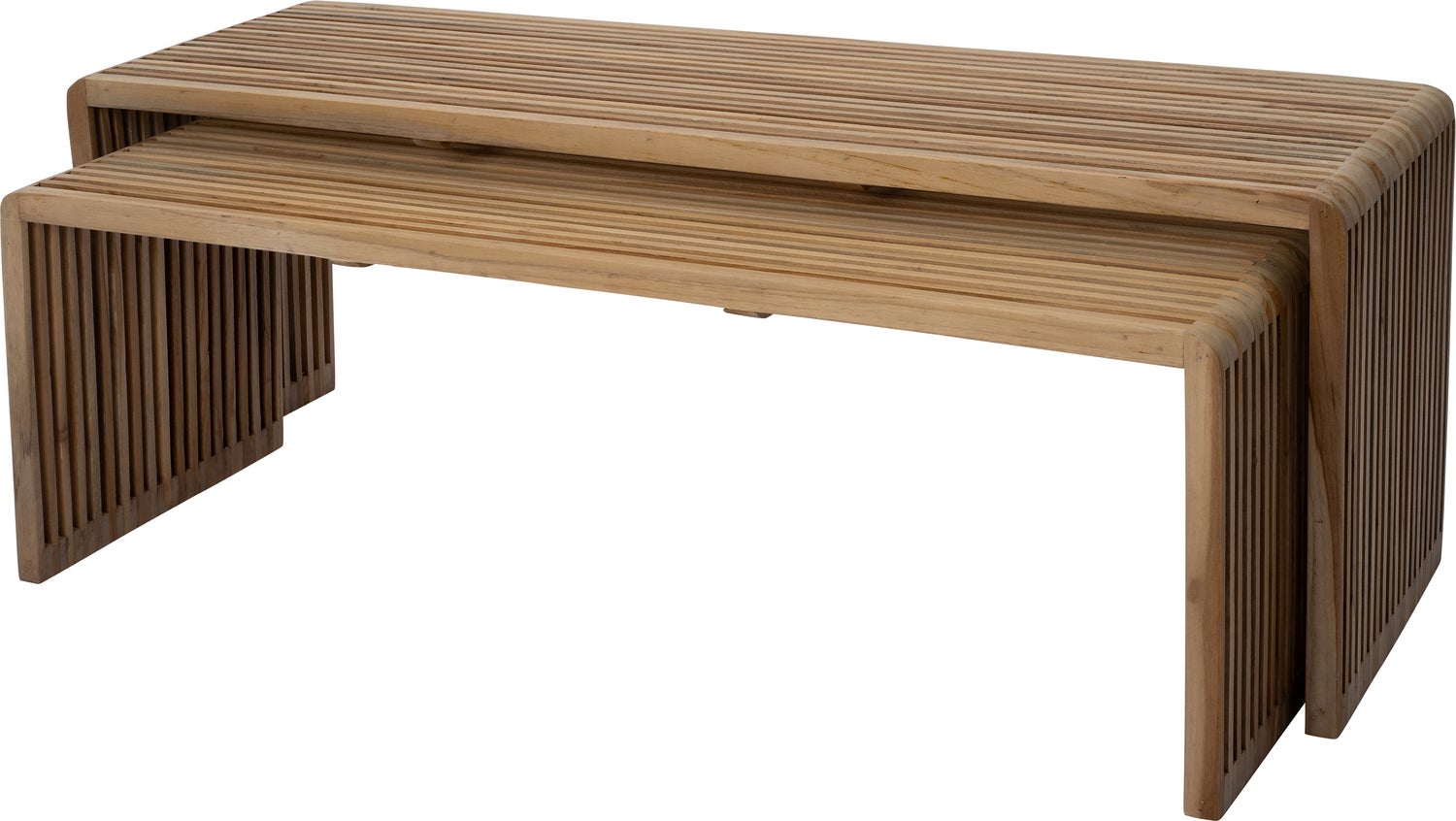 Intratuin bank Whit naturel 114 x 35 x 41 cm