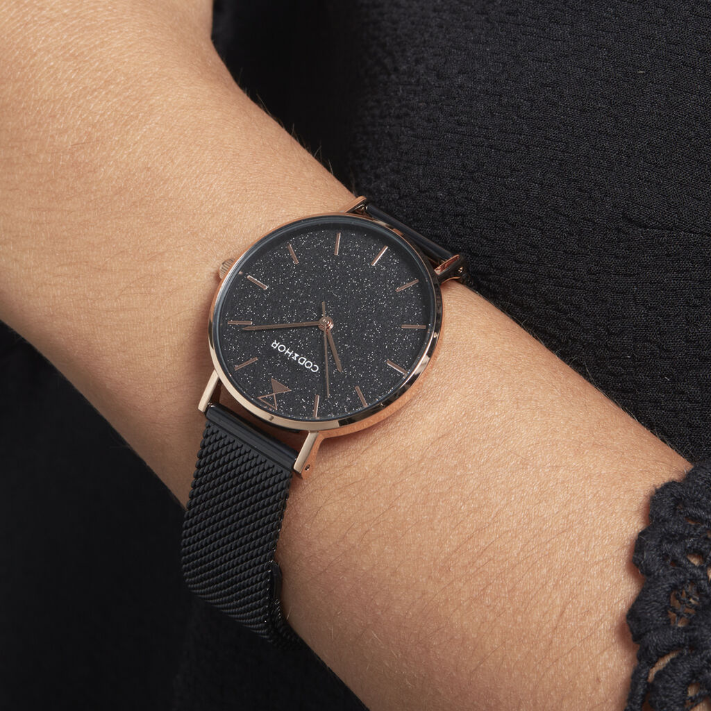 Montre Codhor Cindy Noir