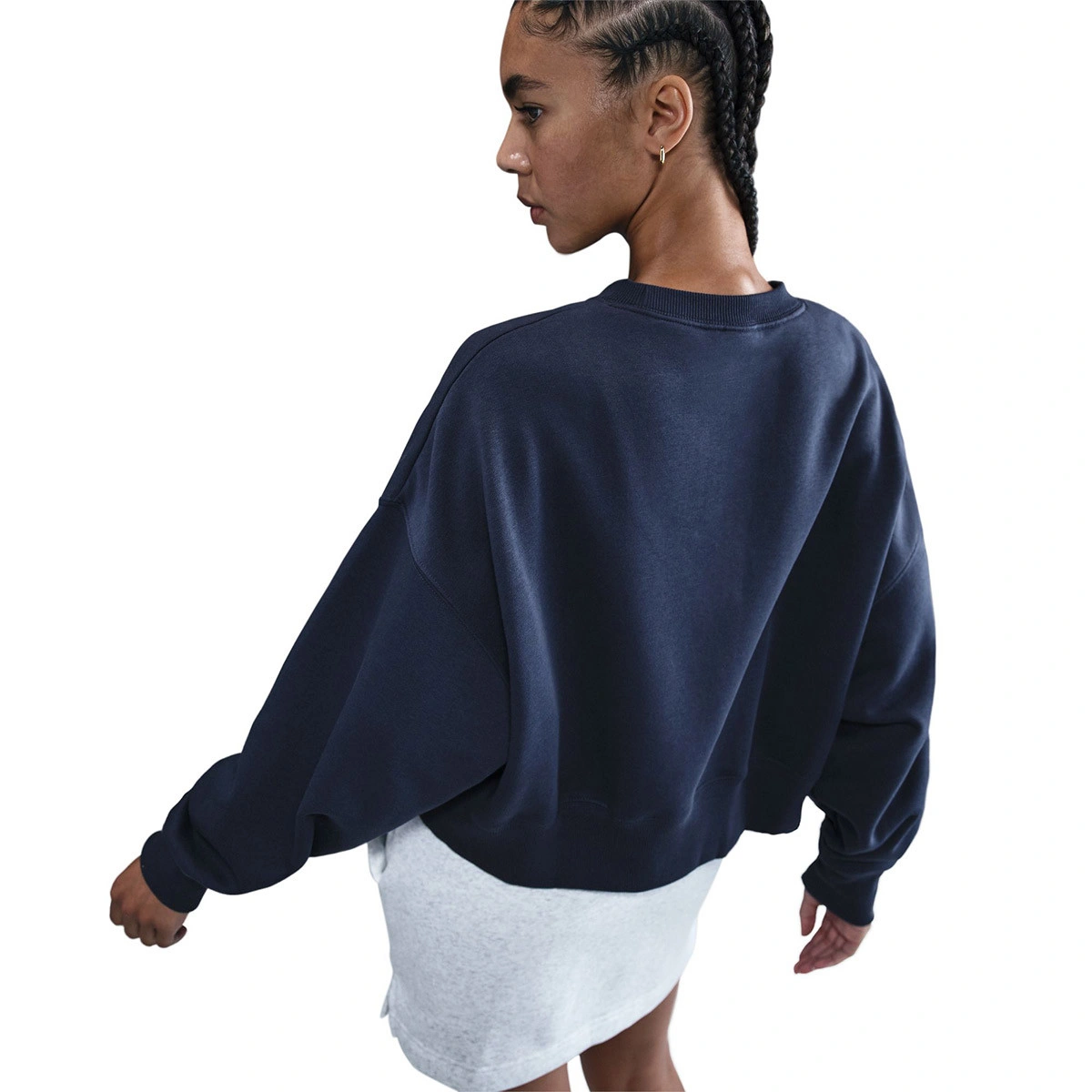 Sweatshirt Nike Sportswear Fleece Crew Mulher
