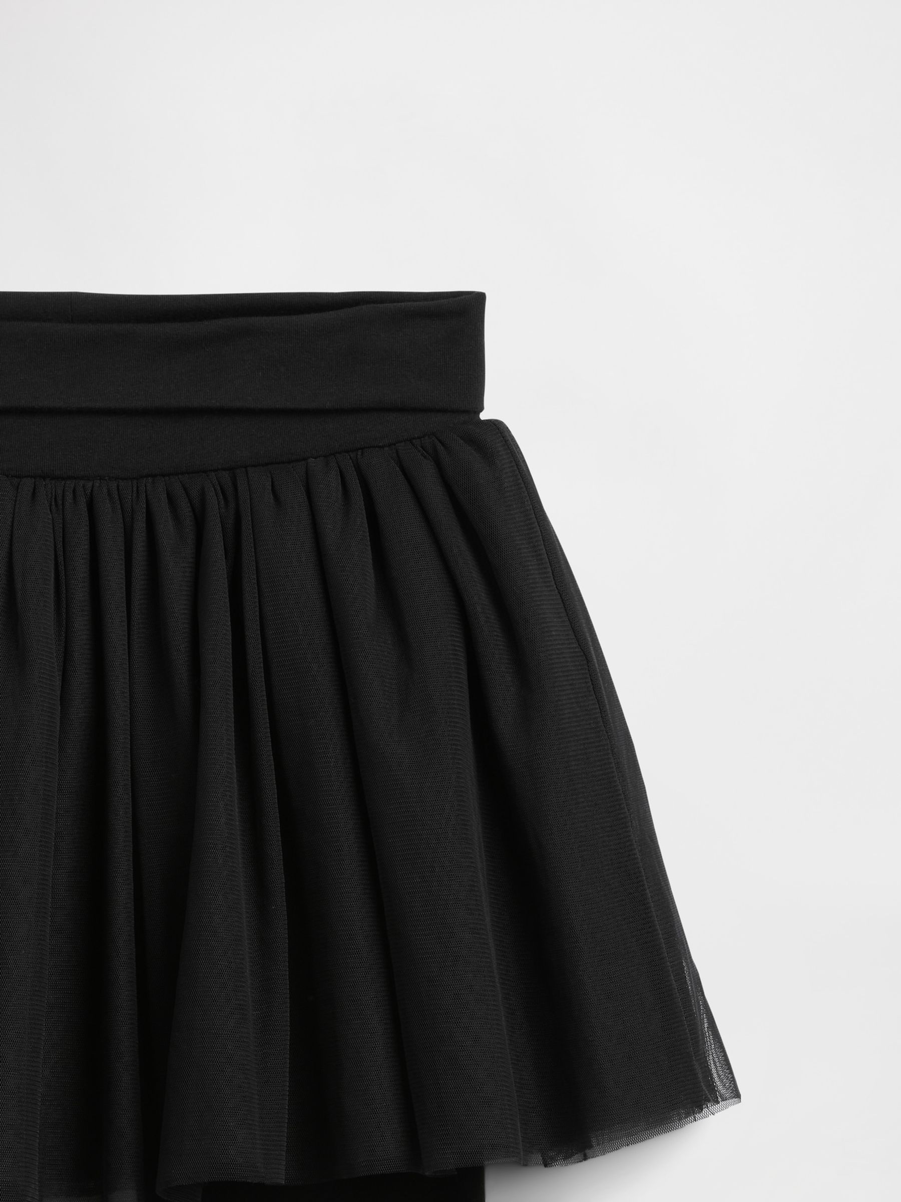 Zwart - Gap legging met tule rok (6mnd-5jr)