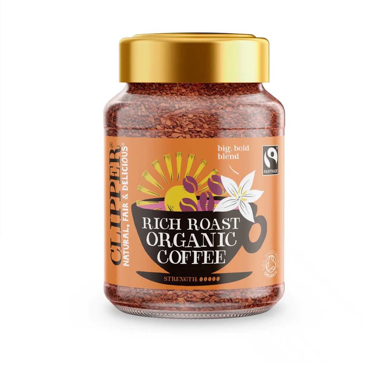 Clipper Instant Rich Roast Ø - 100 g