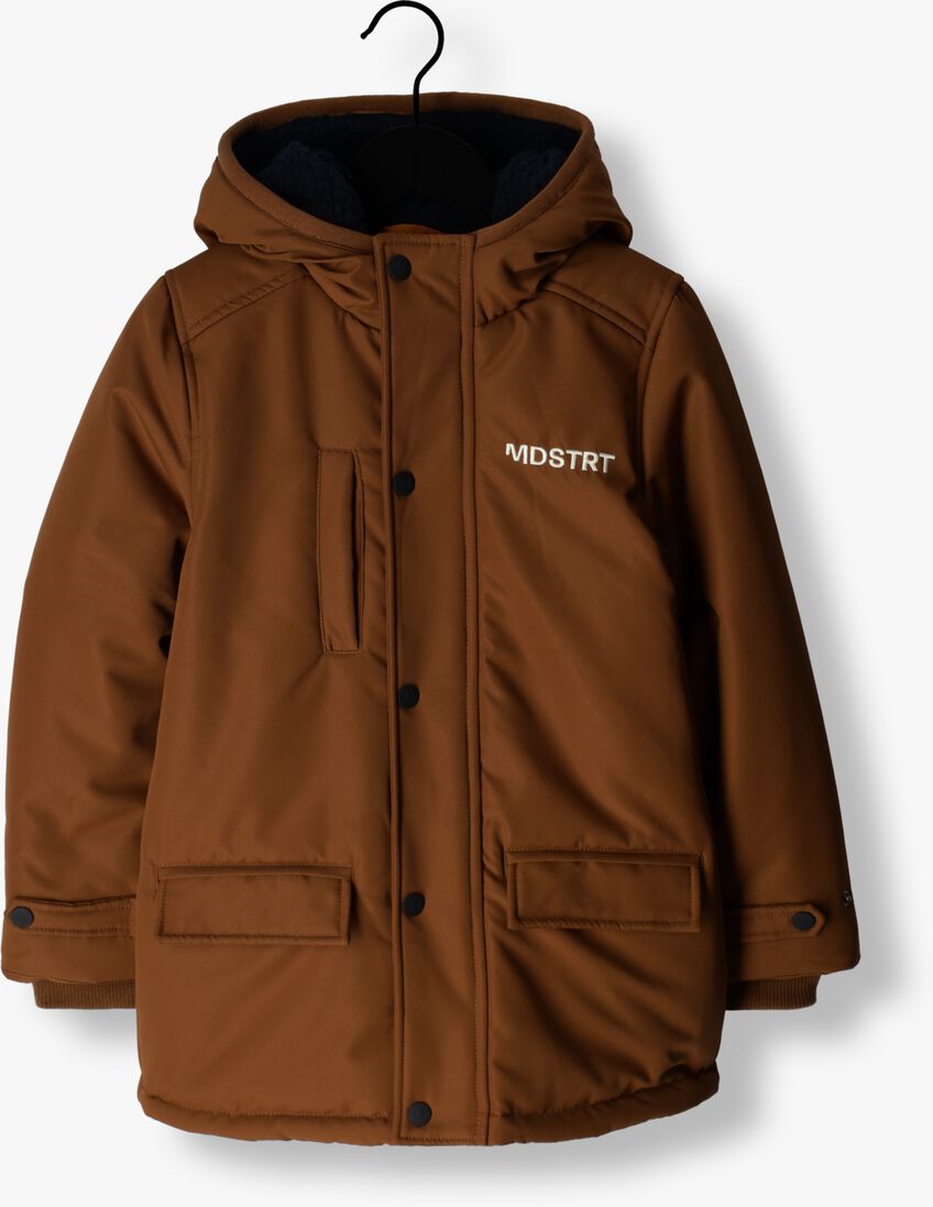 MOODSTREET bruine moodstreet  boys jacket parka