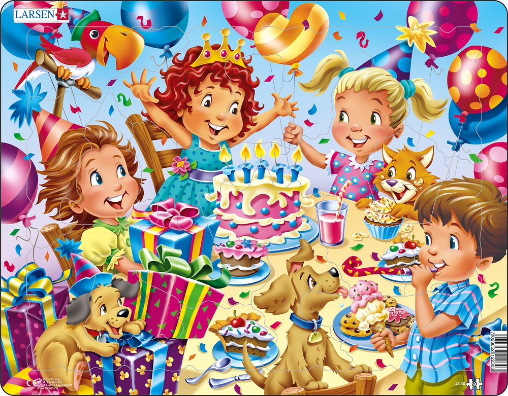 Larsen Puzzle Puzzle - Geburtstag