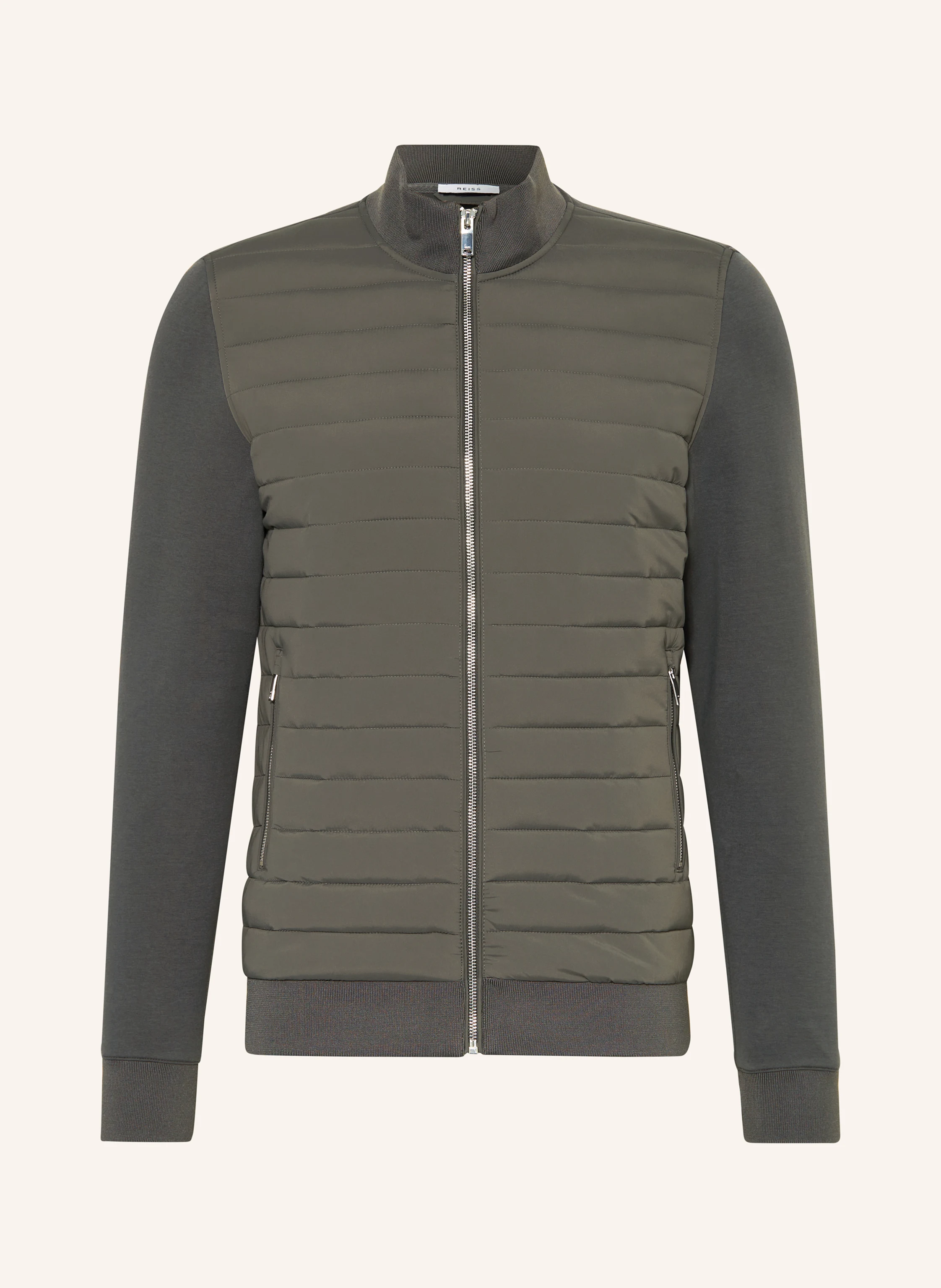REISS Steppjacke FREDDIE im Materialmix
