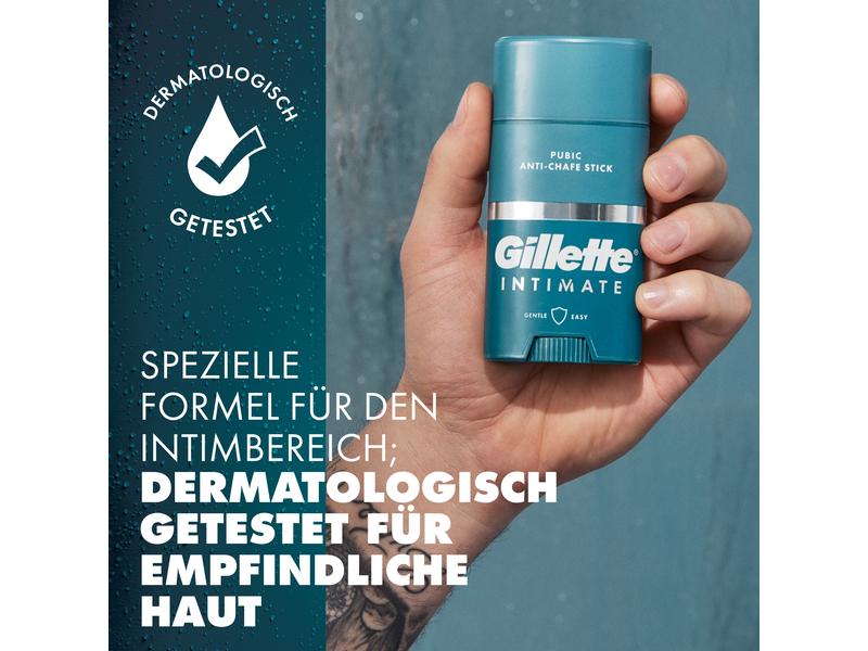 Gillette Anti-Scheuer-Stick Intimate 48 g Reduziert Reibungen und Hautreizungen im Leisten- und Intimbereich