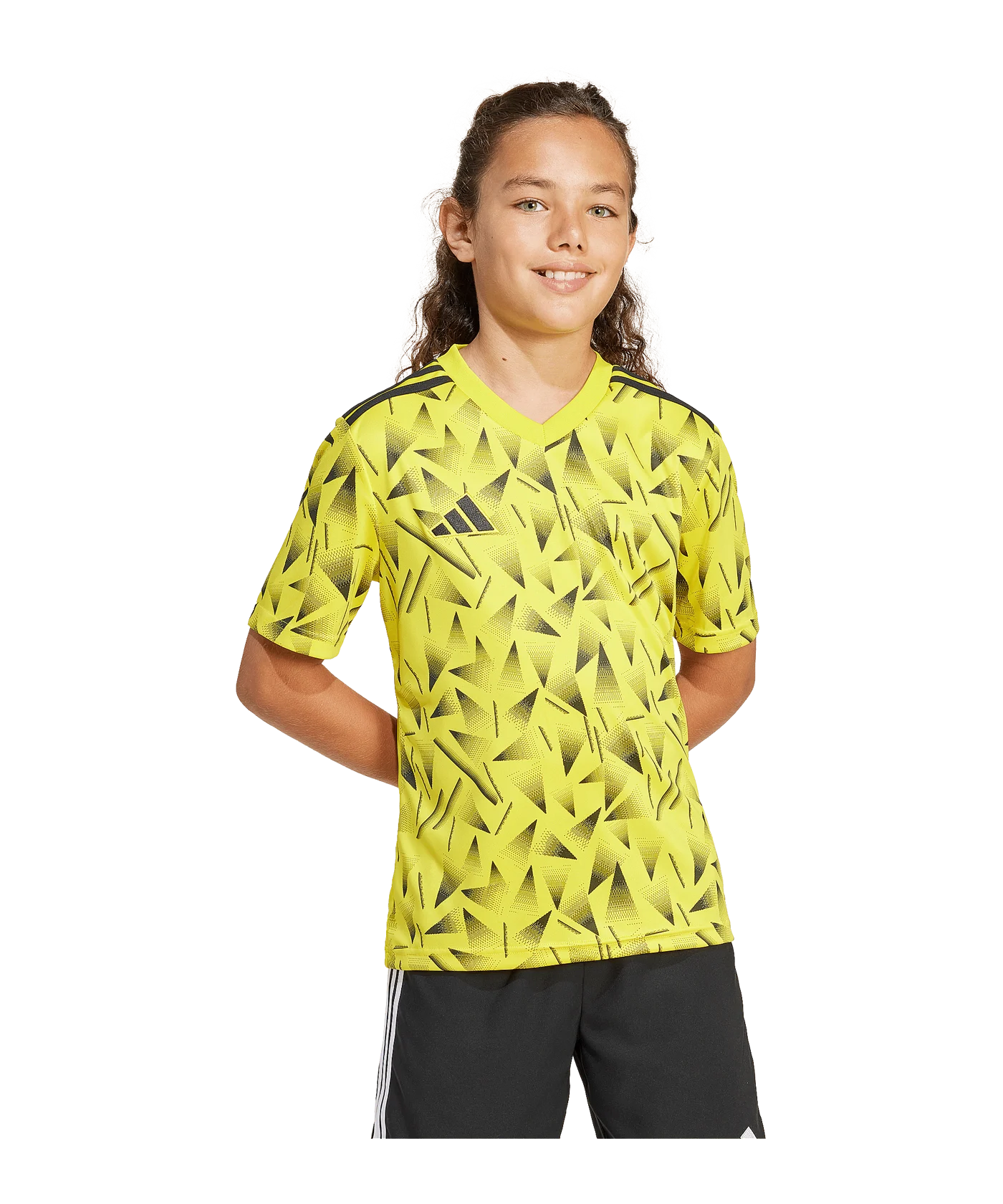 adidas Team Icon 25 Trikot Kids Gelb