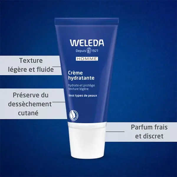 Creme Hidratante Orgânico Weleda Men 30ml