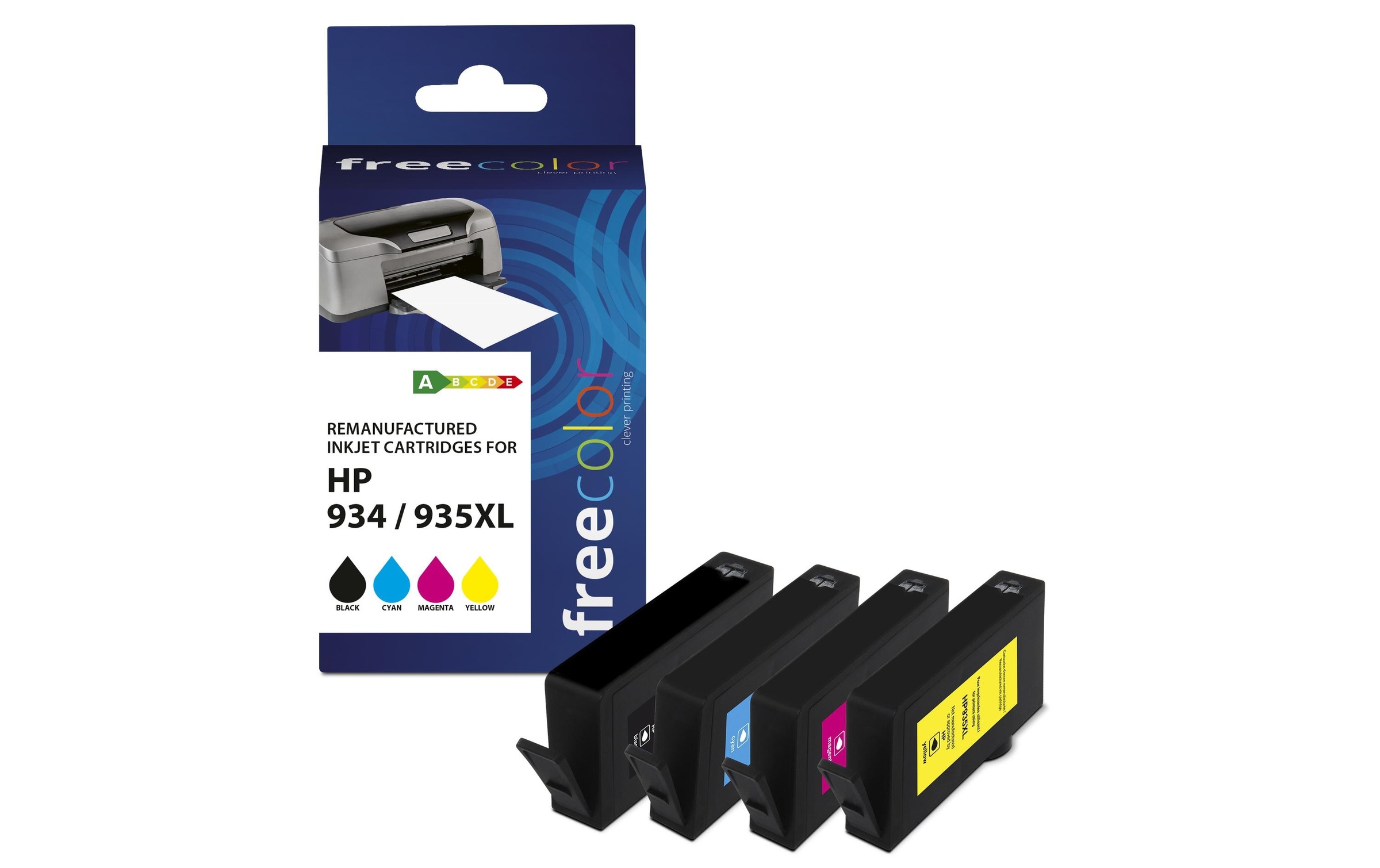 Tintenpatrone »Freecolor HP No. 934/935 XL Multipack Color«