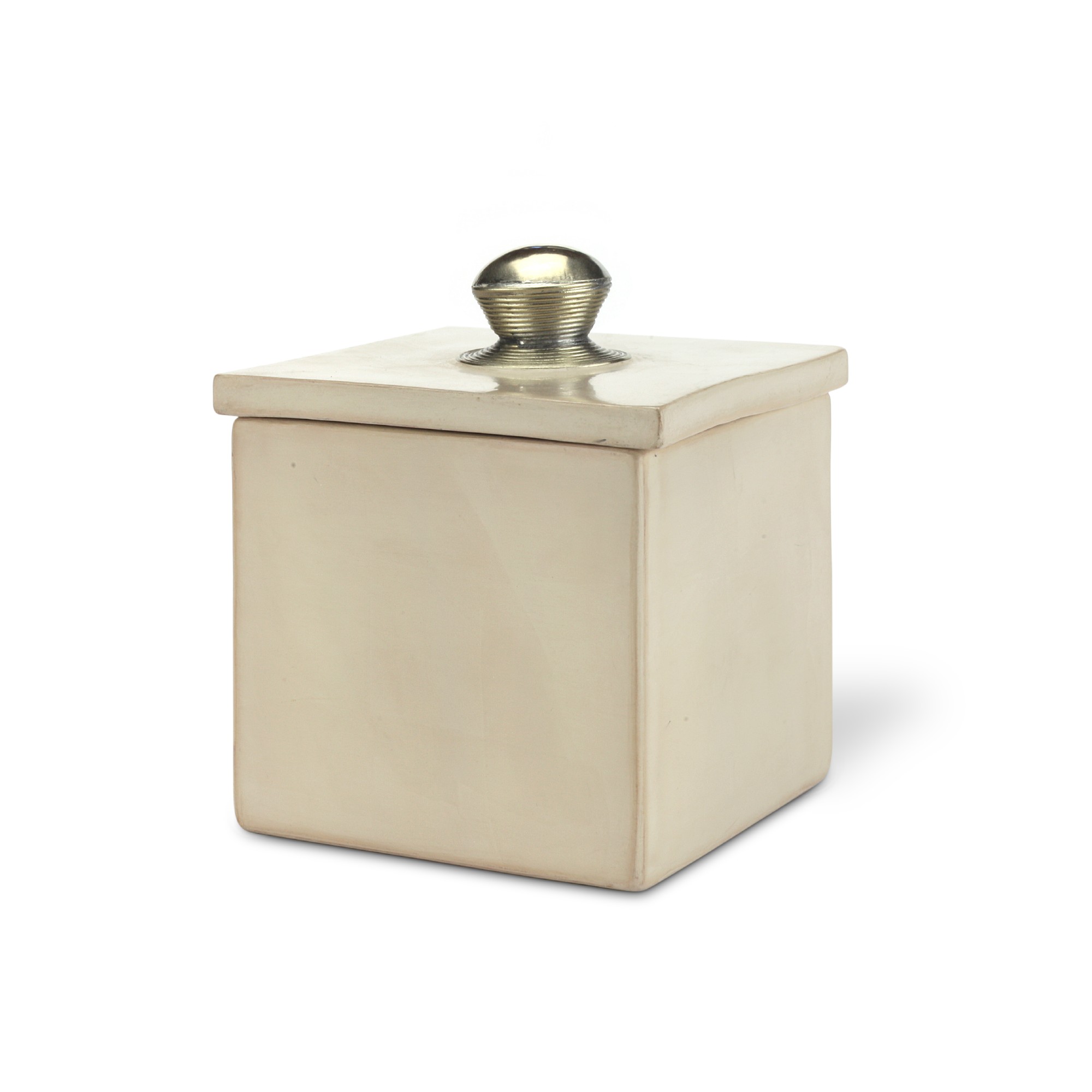 3er-Set Zierbehälter 'Stiko' aus Keramik, beige von fischer's lagerhaus