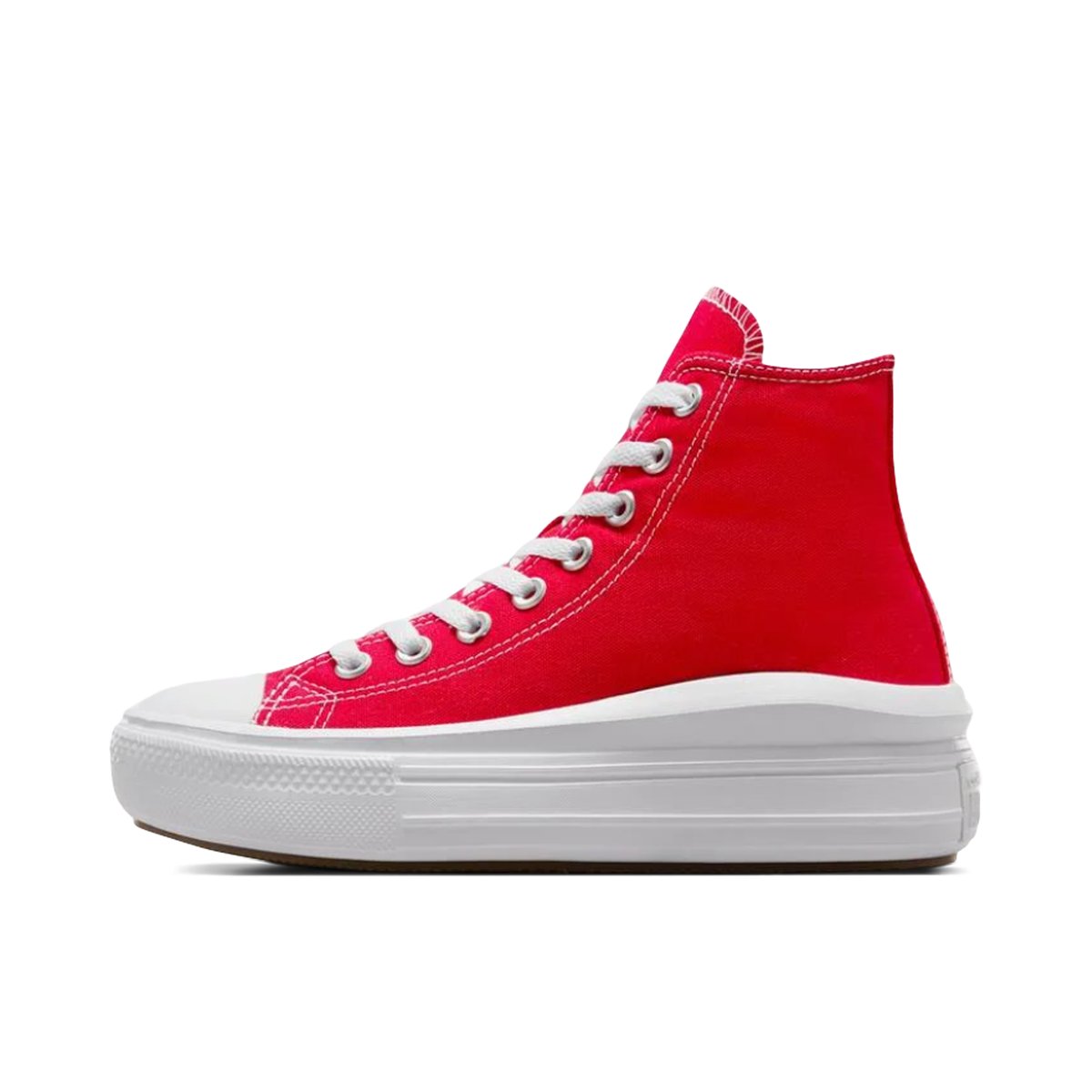 CONVERSE-Ctasmove-tg-Baskets montantes - Talon plat - Rouge