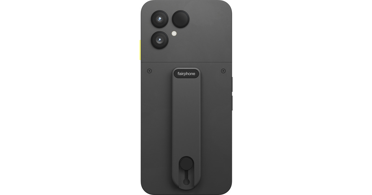 Fairphone(Gen. 6) Vingerlus smartphonehouder  (Zwart)