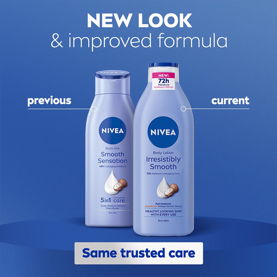 NIVEA Irresistibly Smooth Body Lotion 250ml