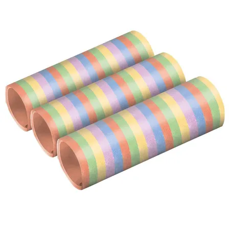 amscan Luftschlangen Pastel 3 Stück