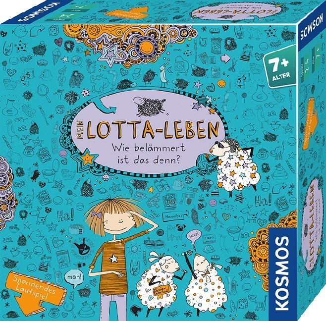 Brettspiel MEIN LOTTA-LEBEN – Wie belämmert ist das denn ?