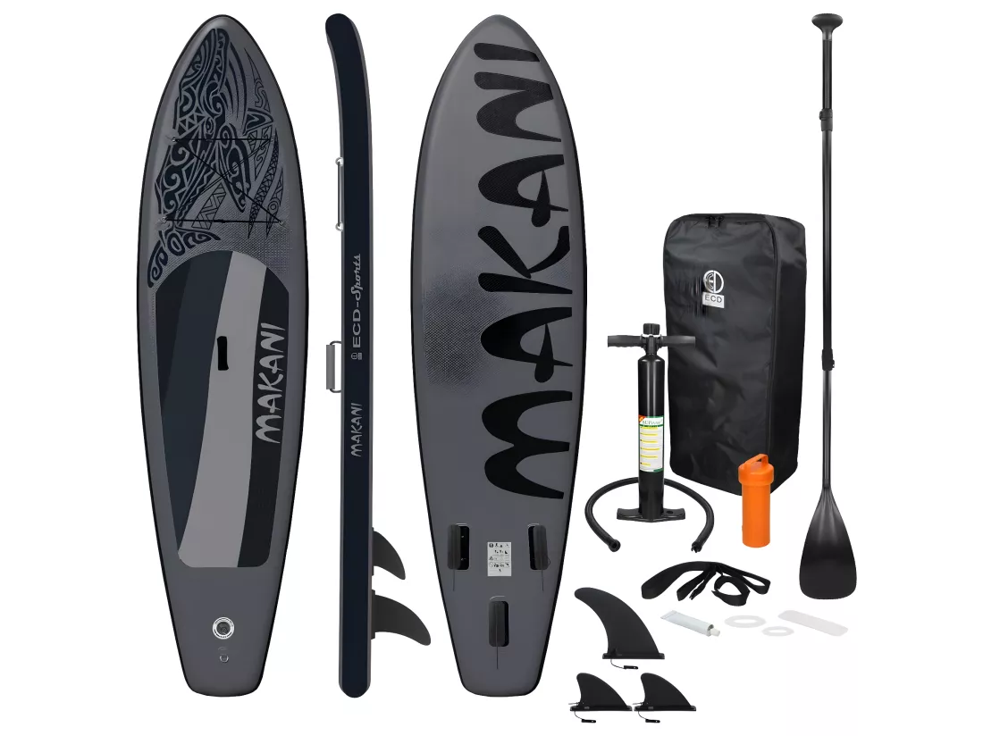 Stand up paddle board gonflable Makani noir 320 cm ECD Germany