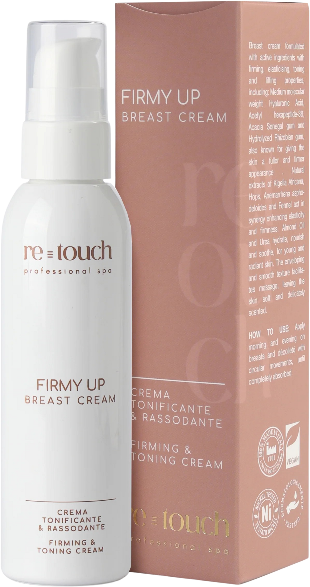 ETEREA Cosmesi Naturale  re-touch Firmy Up Breast Cream, 150 ml
