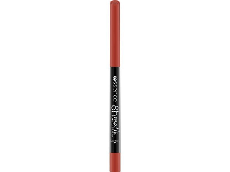 essence Lip Liner 8h Matte Comfort 18 Cherry On Top Langanhaltender Lipliner in einem dunklen, kirschroten Farbton für perfekte Lippenkonturen