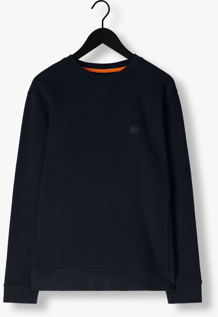 BOSS donkerblauwe boss sweater westart