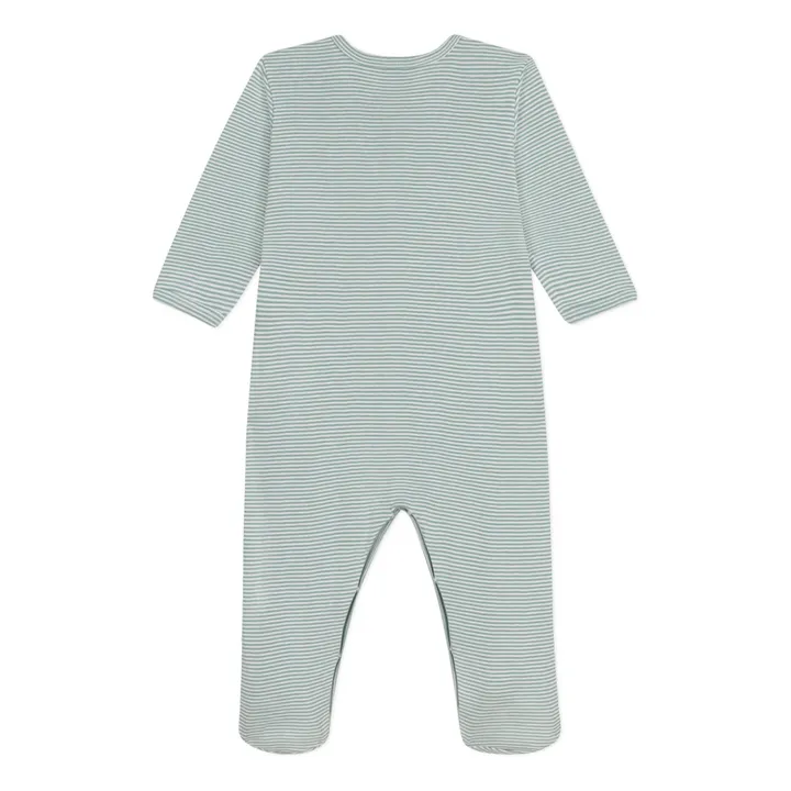 Petit Bateau Pyjama Meleo Rayé | Sauge