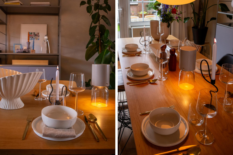 Serax Dune by Kelly Wearstler dinerbord Ø23 set van 2 Alabaster