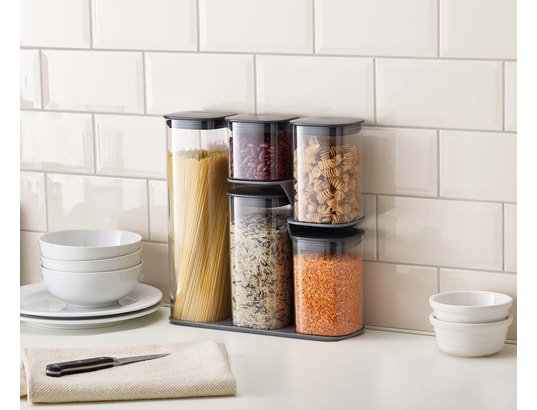 JOSEPH JOSEPH - Boîte alimentaire Set 5 boîtes hermétiques sur support podium