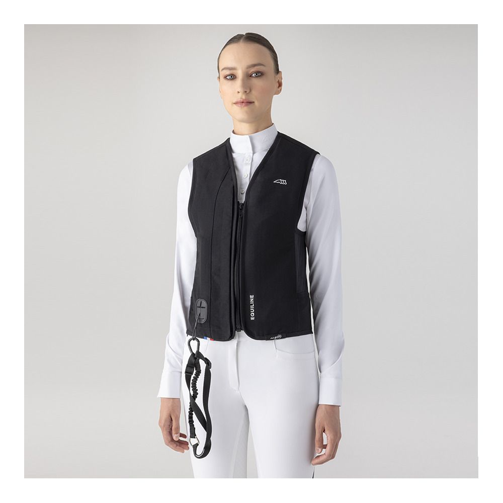 Equiline BELAIR - Gilet airbag noir