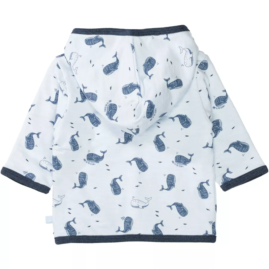 STACCATO Wendejacke sea blue gemustert