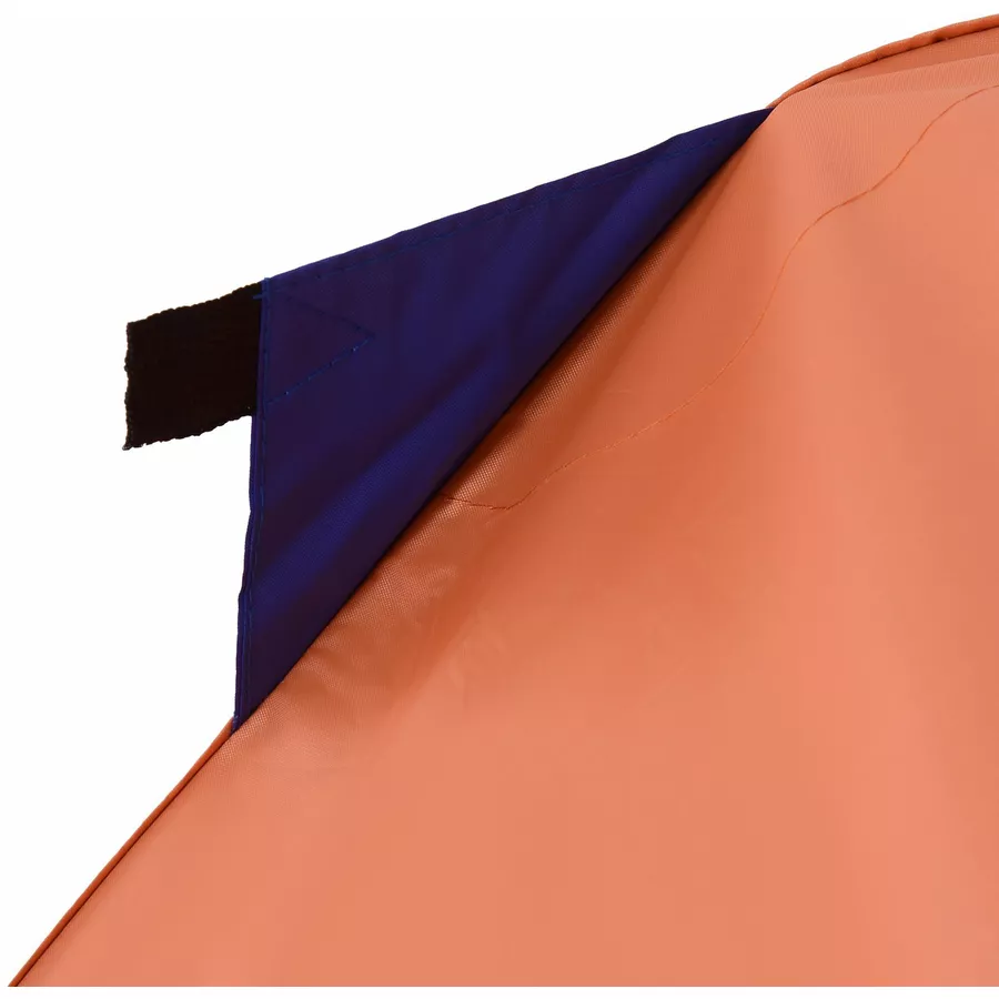 Outsunny Doppelwandzelt für 5–6 Personen orange, blau