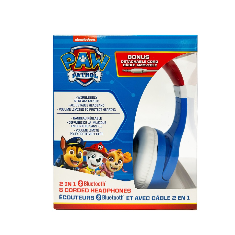 Ekids - Paw Patrol Bluetooth hovedtelefoner
