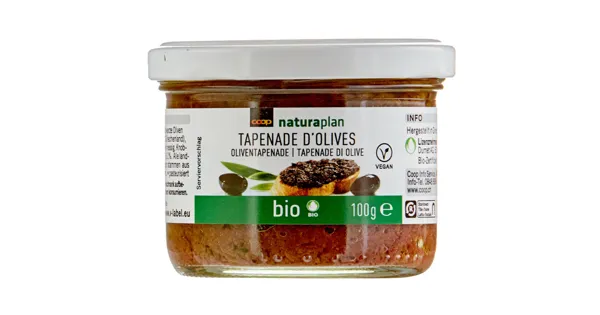 Naturaplan Bio Oliventapenade schwarz