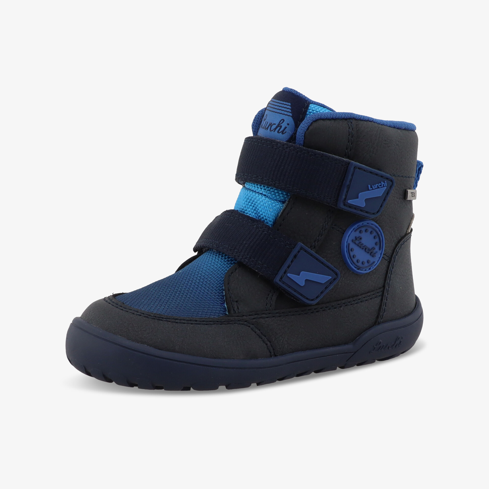 Lurchi Kinder Klettstiefel blau