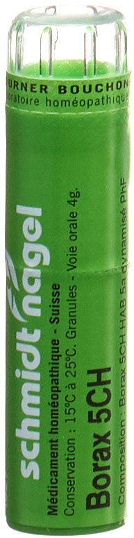 SCHMIDT-NAGEL Borax Gran 5 CH 4 g