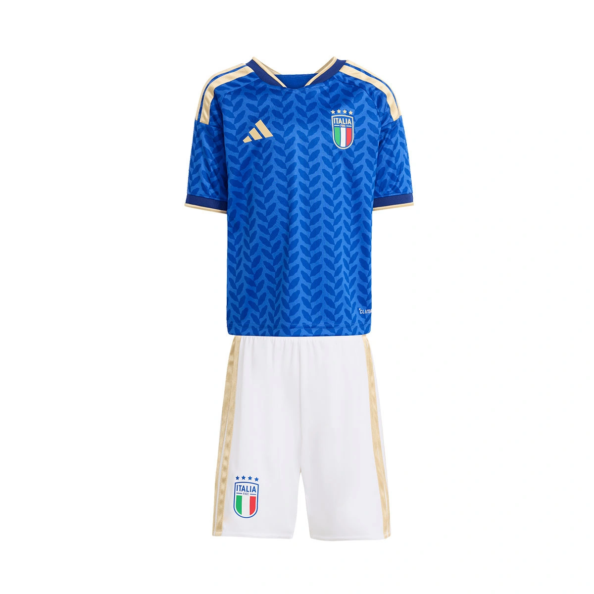 Conjunto adidas Itália Primeiro Equipamento Mundial 2026 Criança