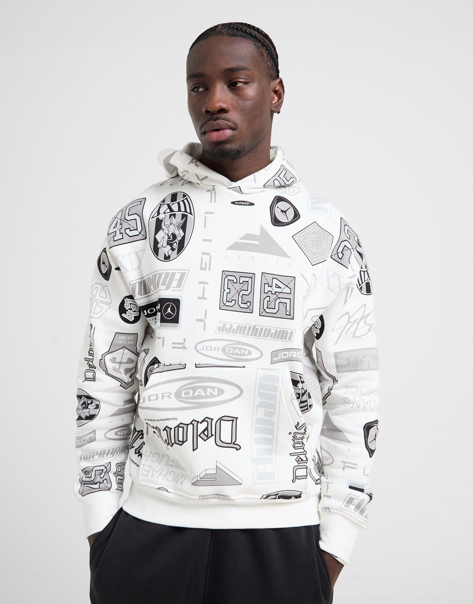 Jordan All Over Print Hoodie