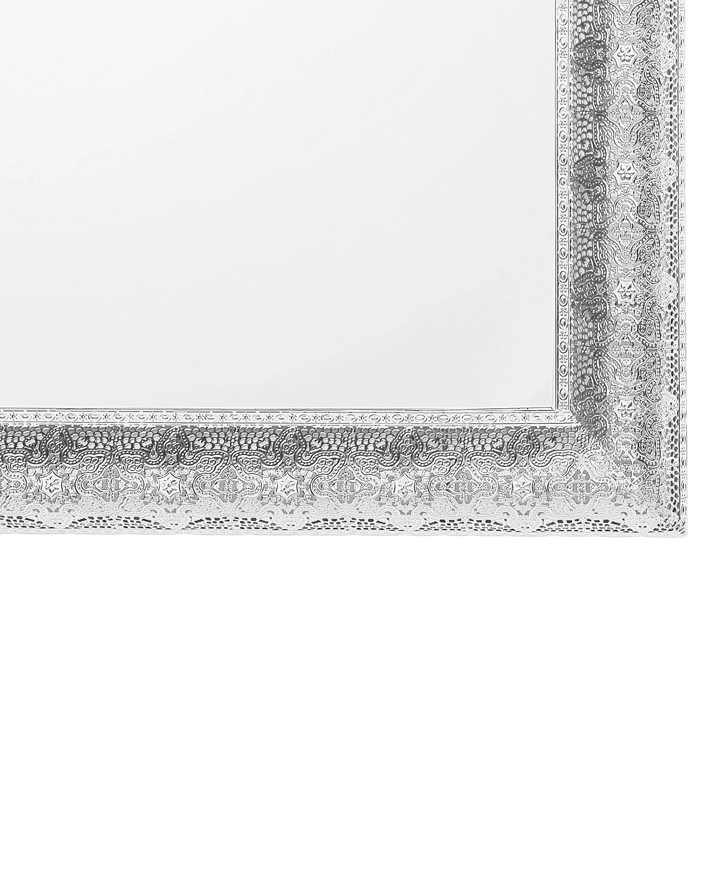 Wandspiegel CAVAN 65 cm 65 cm Metaal Zilver