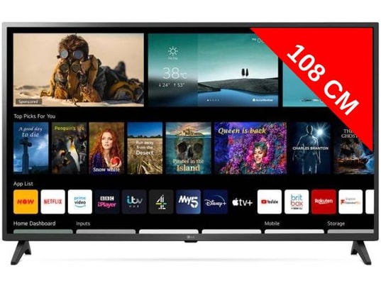 LG - TV LED 4K 108 cm 43UP751C