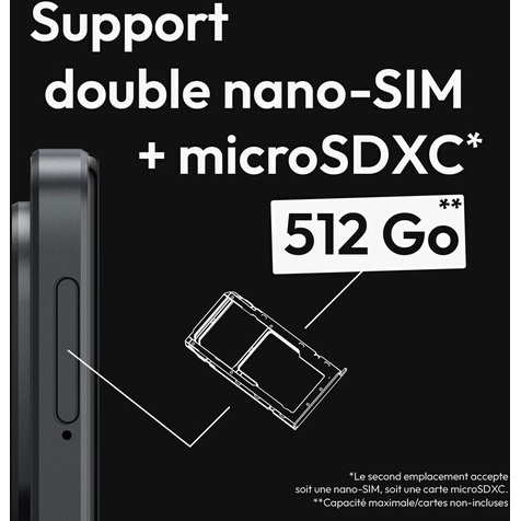 Smartphone Logicom 6,75'' Black 12/256 5000mAh