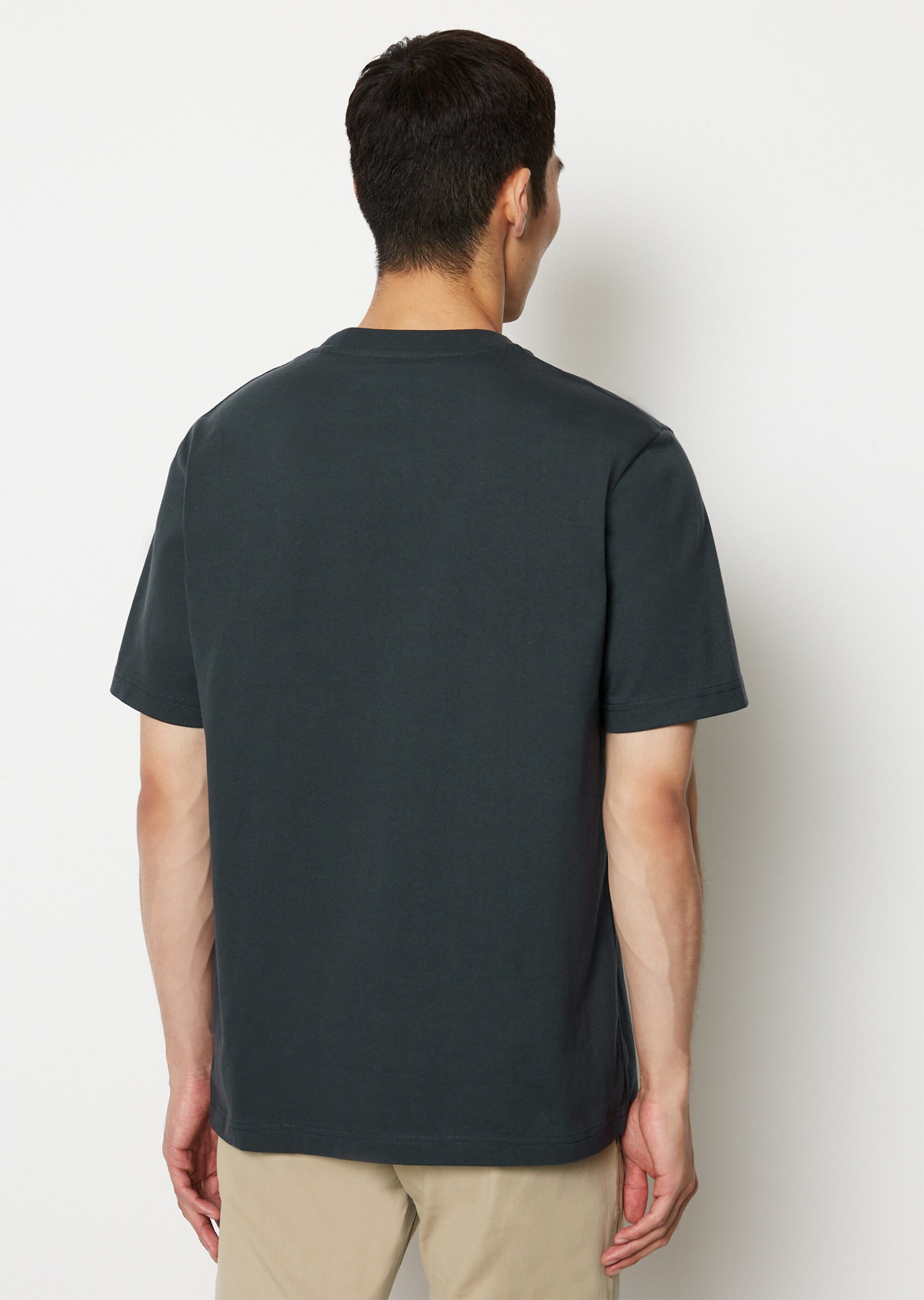 T-Shirt regular aus mittelschwerem Bio-Baumwoll-Jersey