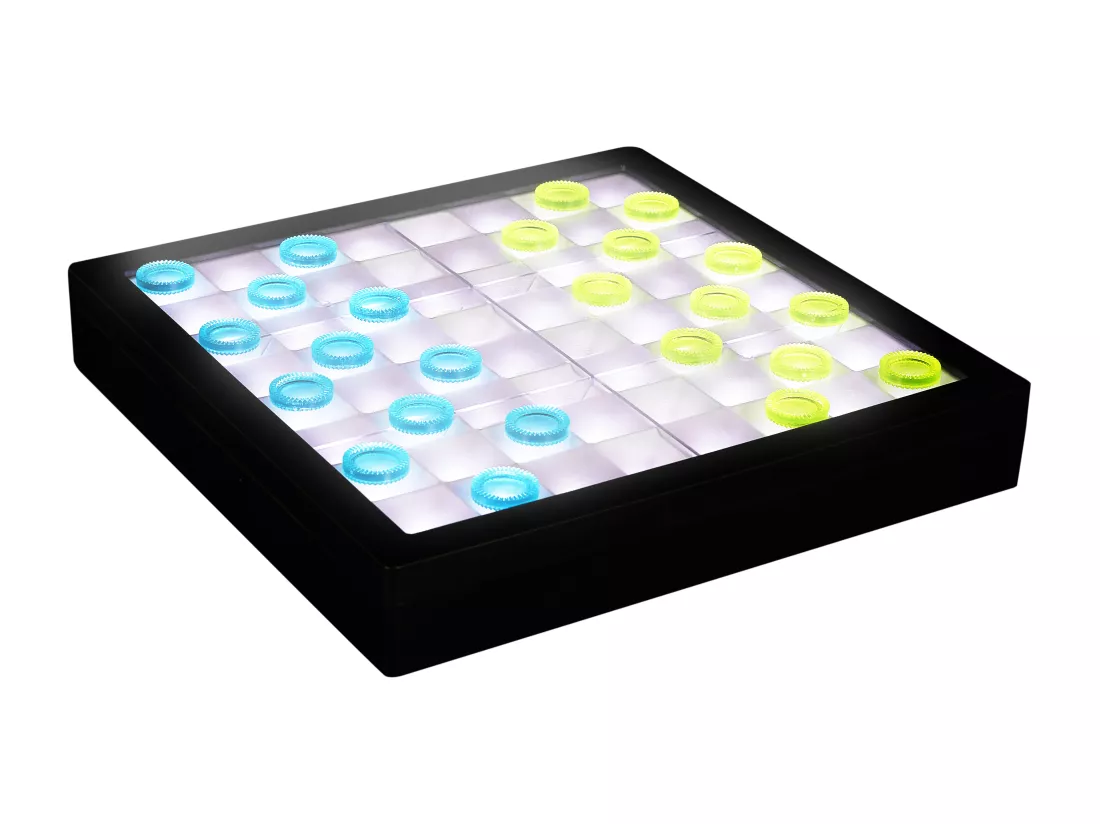 Jeu De Dames Transparent Led M8