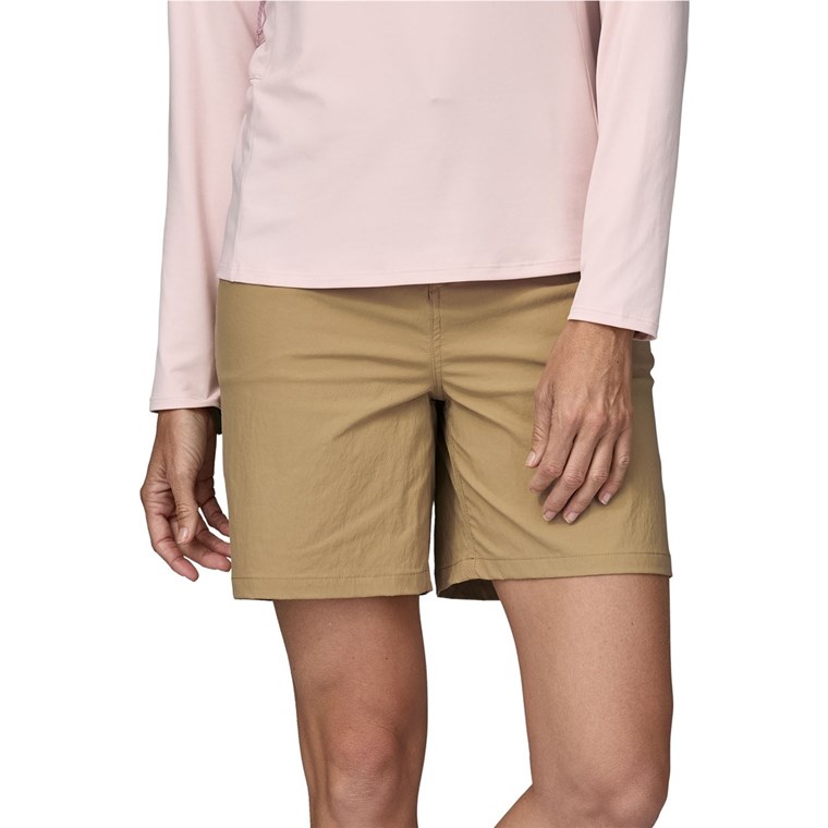 Patagonia W's Quandary Shorts- 7 in. Classic Tan