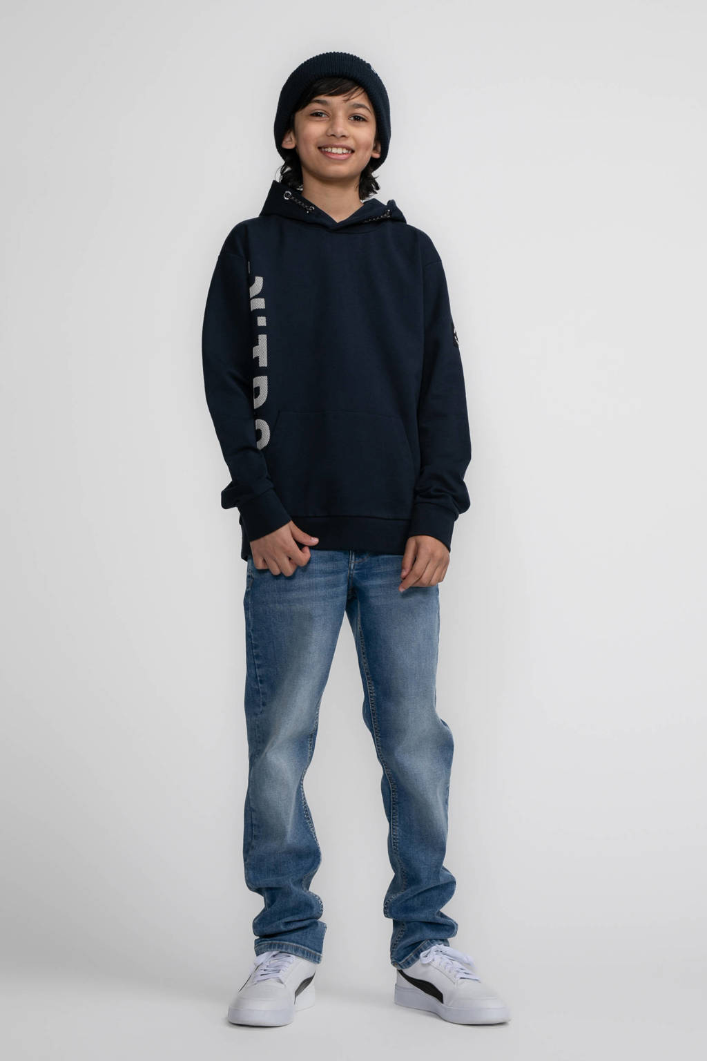 Petrol Industries hoodie blauw