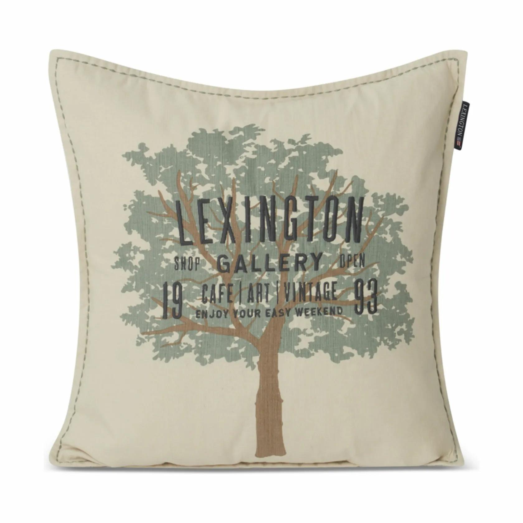 Lexington Logo Pudebetræk - Træ