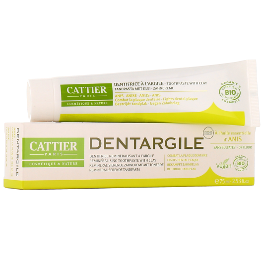 Dentifrice reminéralisant à l'argile Bio Dentargile Cattier