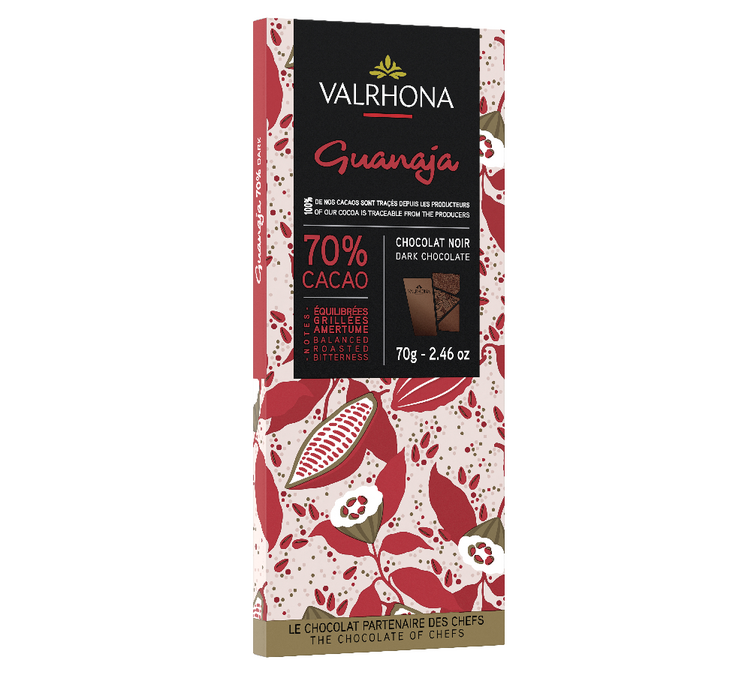 Tablette 70g Noir Guanaja 70% - VALRHONA